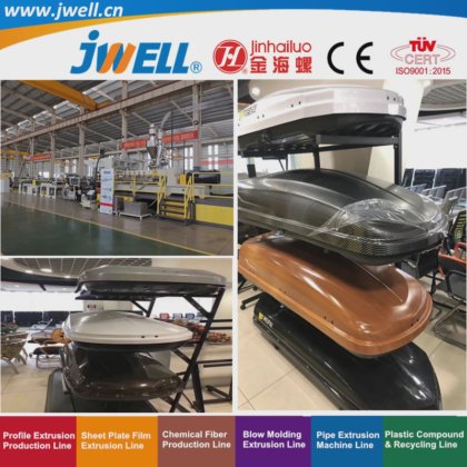 ジェウェル - ABS + PCプラスチック複合材料車両プレートリサイクル農業用押出機