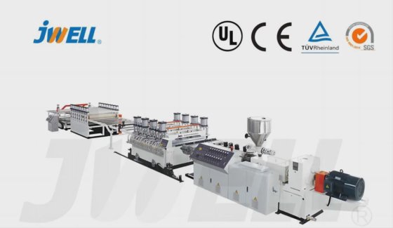 杰威尔 PVC 半结皮（木塑）共挤发泡板/板材/面板挤出机