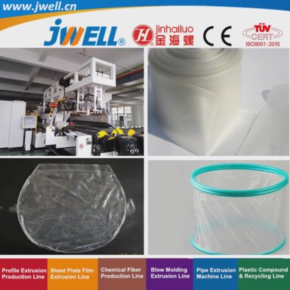 用于医疗器械材料的 Jwell-TPU 塑料薄膜回收利用挤出机