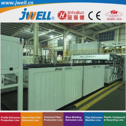 Jwell-PP 塑料蜂窝板回收农用机械，用于制造各种高强度包装箱和汽车零部件。