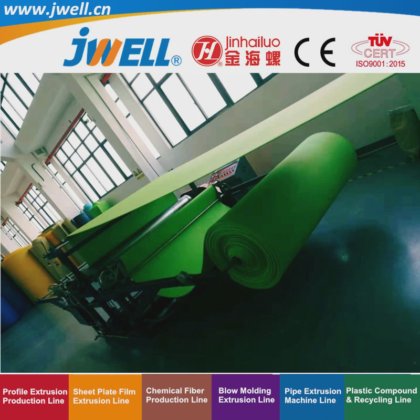 Jwell- IXPE 塑料发泡卷材片材回收利用挤出机 用于建筑|化工|管道热工项目的塑料杯机