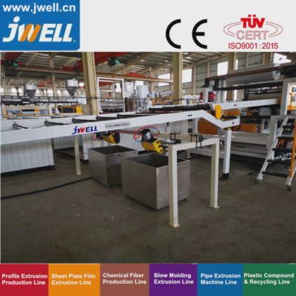 中国制造的 Jwell GPPS/PMMA 板材挤出生产线/挤出机/机器