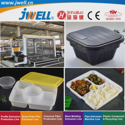 ジュエル PP EVA|EVOH|PS|PE プラスチック多層シート共押出成形機 スナック食品包装工場直販および自動化