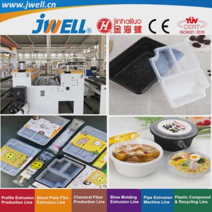 ジュエル PP EVA|EVOH|PS|PE プラスチック多層シート共押出成形機 スナック食品包装工場直販および自動化