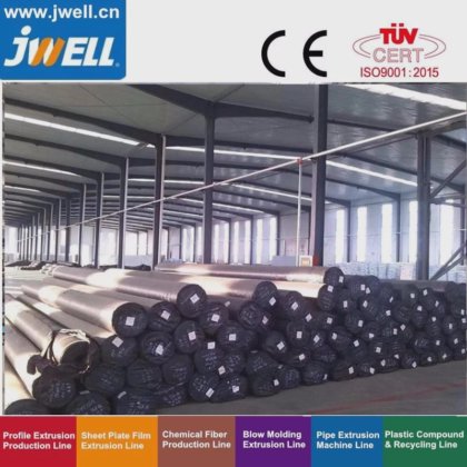 Jwell HDPE 超宽土工膜/防水板挤出生产线，土工膜/防水板制造机