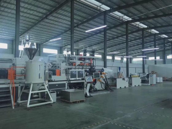 Machine d′extrusion de feuilles Jwell