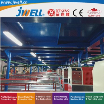 应用于住宅、办公楼、别墅和墙体保护的 Jwell-PVC PP 塑料护墙板回收农用挤出机