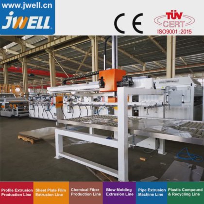 久伟 GPPS/PMMA 板材挤出生产线/挤出机/机器（亚克力板/GPPS 板）