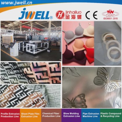 Jwell- 用于服装材料的 TPU 塑料薄膜回收利用挤出机