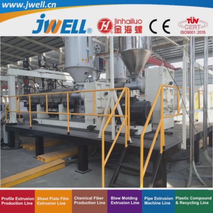 Jwell-PP|PS 文具装饰餐盒杯食品容器包装回收挤出机
