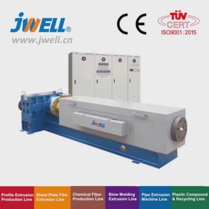 用于生产熔喷无纺布的 Jwell 特殊单螺杆挤出机 Jws50/90/105/135