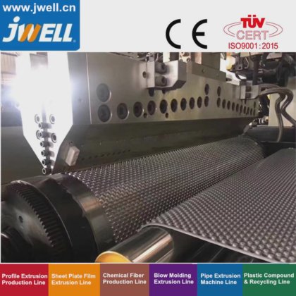 Jwell PP 蜂窝板挤出生产线/生产线/挤出机/挤出机/机器/制造机