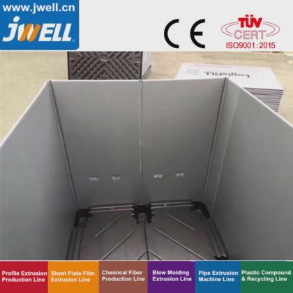 Jwell PP 蜂窝板挤出生产线/生产线/挤出机/挤出机/机器/制造机