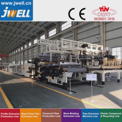 Jwell PP 蜂窝板挤出生产线/生产线/挤出机/挤出机/机器/制造机