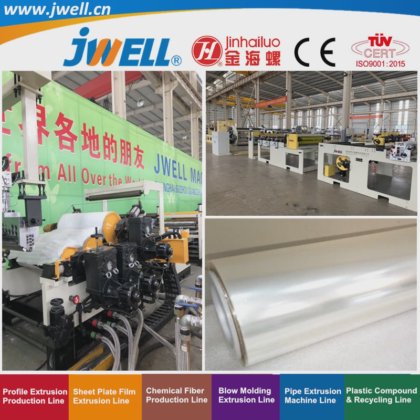 用于电缆管的 Jwell-PVC 塑料 65plus 管材回收农用挤出机