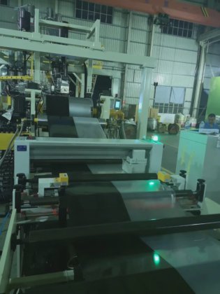 并排双色 PP PS 片材挤出生产线