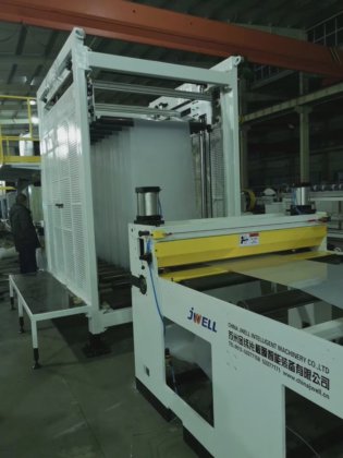 并排双色 PP PS 片材挤出生产线