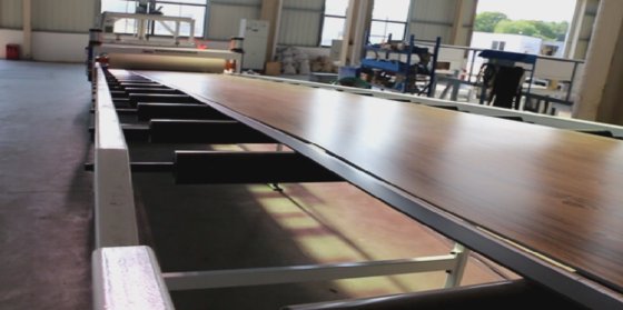 Jwell PVC Spc（石粉复合材料）地板挤出机 塑料板材机