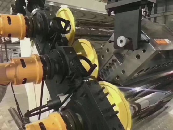 ジュエル GPPS シート押出しライン プラスチックシート押出機