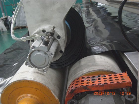 Jwell 名牌 HDPE 防水板挤出生产线 塑料土工膜机