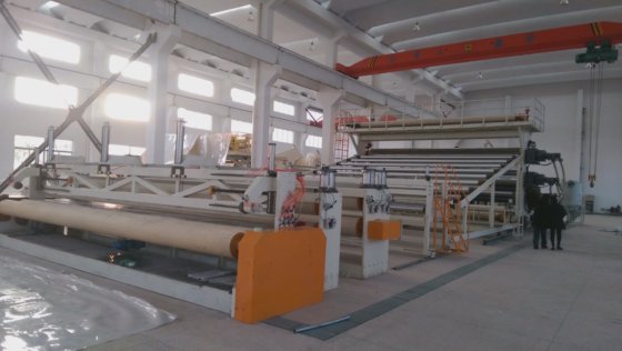 ジェウェル有名ブランドHDPE防水シート押出しラインプラスチックジオメンブレン製造機械