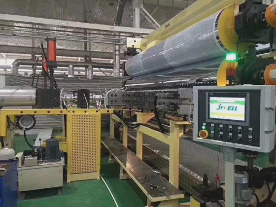 ジュエル機械の防水シート押出ラインプラスチック製造機械