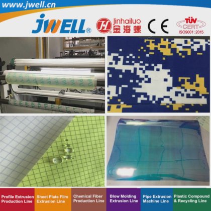 用于雨伞材料的 Jwell-TPU 塑料薄膜回收农用挤出机