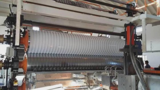 卓威机械 Tpo/EVA 土工膜片材挤出机