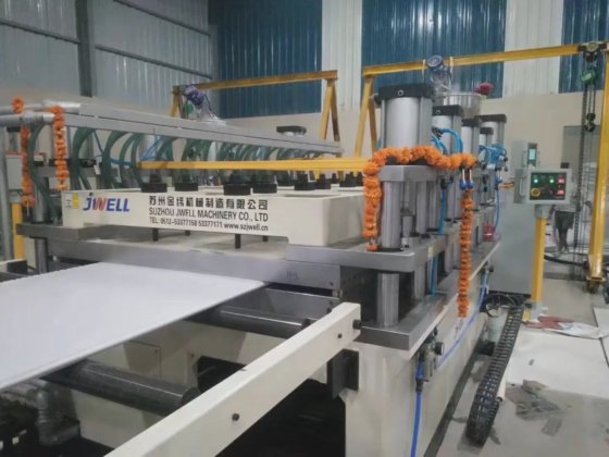 竹动力和纤维复合板挤出生产线