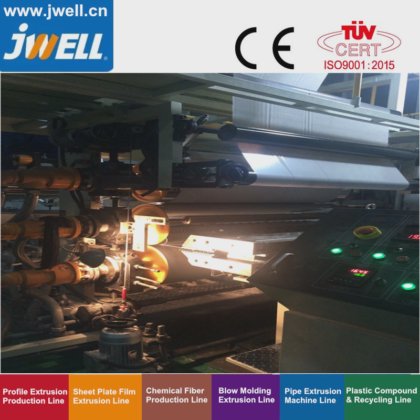杰威尔无 PVC 发泡/仿紫外线大理石板挤出生产线/制造机/挤出机/机器