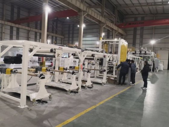 ジェウェル PLA 生分解性シート機 PET シート押出機