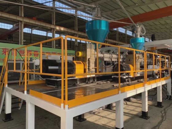 ジェウェル PLA 生分解性シート機 PET シート押出機