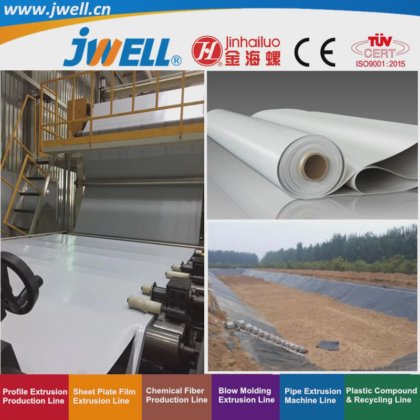 ジェウェル-Tpo|PVC|EVA|PEプラスチックリサイクル防水シート製造押出機 廃水処理に使用 高効率と工場価格