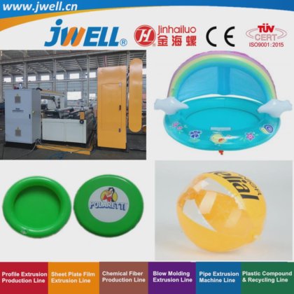 Jwell- 用于充气玩具材料的 TPU 塑料薄膜回收农用挤出机