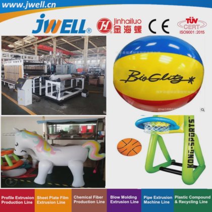 Jwell- 用于充气玩具材料的 TPU 塑料薄膜回收农用挤出机