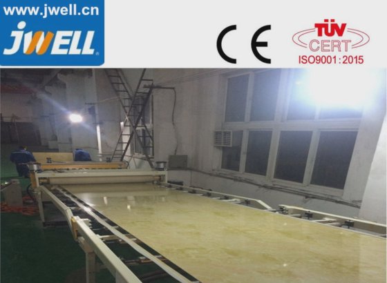PVC-Imitationsmarmorplatten-Extrusionsmaschine Linie PVC-Imitationsmarmorplatten-Extruder