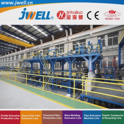 Jwell-用于墙面装饰的铝塑复合板回收利用农用挤出机夹芯板