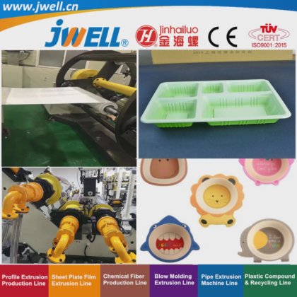 ジェウェル-PLA|ペットプラスチック生分解性シートリサイクル製造押出機 食品包装用