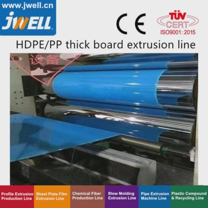 Jwell 中国多层塑料板材挤出 PP PS PET