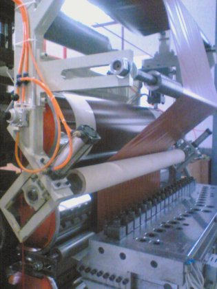 捷威 PVC 板材挤出机 塑料板材生产线