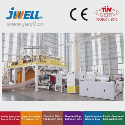 Jwell PP 1600mm 宽熔喷布挤出机