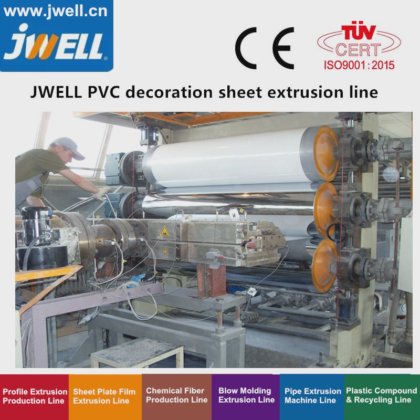 改良されたプラスチックシートおよびプレート押出しライン