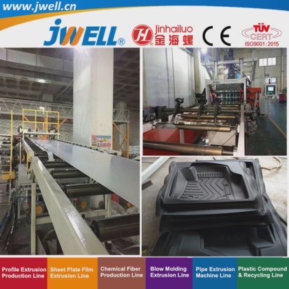 用于汽车行业的高效价廉的 Jwell 改性塑料板材回收农用挤出机