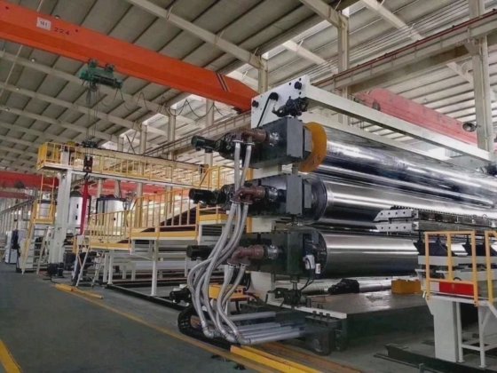 Jwell PE 防水土工膜卷材挤出机