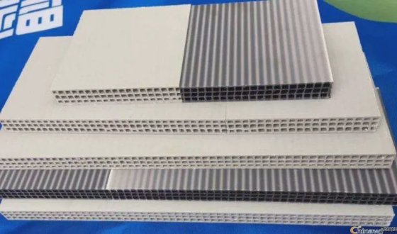 Jwell Manufacturer PP 中空建筑板挤出生产线 塑料模板制作机