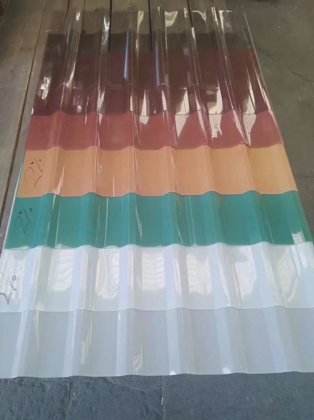 ジュエル機械 PC PVC ウェーブシート押出機 プラスチックシート生産ライン