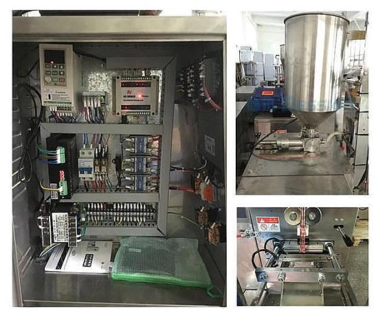 Dession 蜂蜜棒包装机，带迷你袋包装机，适用于三边封