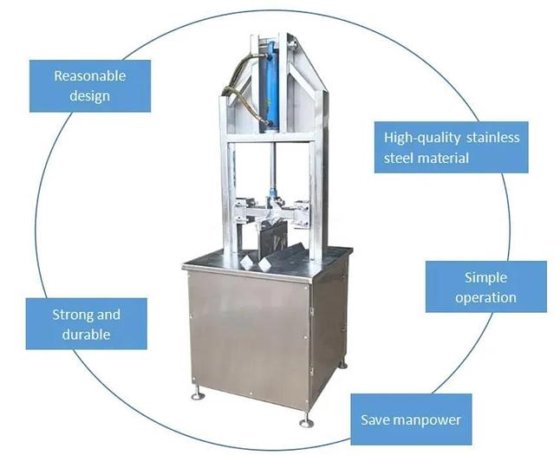 智能屠宰解决方案 牛头开放式液压锯 牛屠宰场机械 用于牛/猪屠宰场的设备