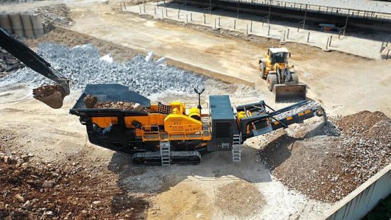 2025 FABO mobile crusher