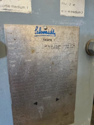 SCHMIDT ÉCHANGEUR À PLAQUES SCHMIDT